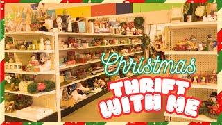 VINTAGE CHRISTMAS THRIFT WITH ME | SALVATION ARMY THRIFT STORE