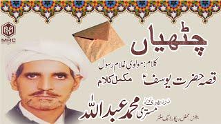 Chithiyan By Mistri Muhammad Abdullah [Unique and complete Recording]
