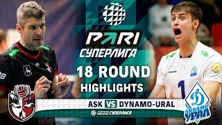 ASK vs. Dynamo-Ural | HIGHLIGHTS | 18 Round | Pari SuperLeague 2025