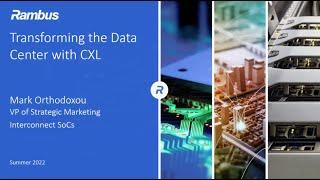 Rambus | Transforming the Data Center with CXL
