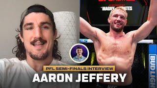 AARON JEFFERY Talks Training With Reinier de Ridder at Kill Cliff FC | Previews Dalton Rosta Rematch