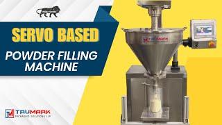 Powder packing Machine - Servo auger filler