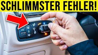 10 Dinge, die nur DUMME Leute mit ihrem Auto machen – Mach diesen Fehler nicht!