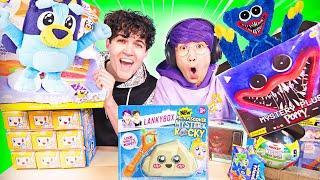 LANKYBOX TOY REVIEW: BLUEY, POPPY PLAYTIME, FORTNITE, DISNEY & MORE *TOY UNBOXING*!