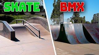 SKATE PARK VS BMX PARK