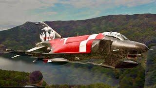 The Iconic Turkish F-4 Phantom Turns 50 - Launch and Low-Flying Spectacle - 4K