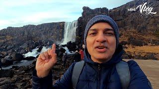 Visitamos la cascada Öxarárfoss en ISLANDIA  (Mini Vlog)