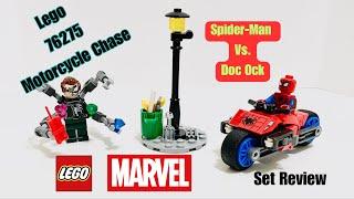 2024 Lego Marvel 76275 Motorcycle Chase: Spider-Man Vs. Doc Ock Set Review.