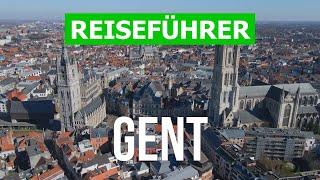 Stadt Gent in 4k. Belgien, Gent zu besuchen