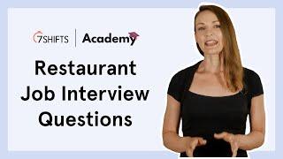 12 Essential Restaurant Interview Questions For Managers, FOH, and BOH Staff -   7shifts Academy