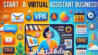 START Your Virtual Personal Assistant Business in 24 HOURS with Minimal Investment!