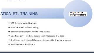 Informatica ETL Online Training