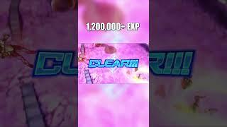 1.2 MILLION EXP/ POINTS - #XENOVERSE2 #DBX2 #SHORTS