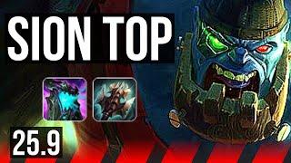 SION vs JAYCE (TOP) | 5/2/9 | EUW Diamond | 25.9