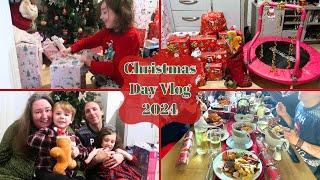 Christmas Day Vlog 2024 - Christmas Morning Opening Presents & Christmas Dinner At My Parents