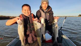 Suisun Striper Fishing - 2021 First Outing With The Boys