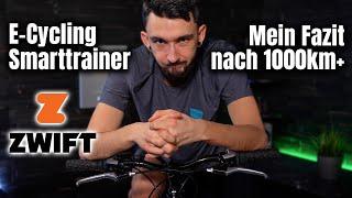 Fazit nach 1000km E-Cycling / Smarttrainer mit Zwift | Langzeit Test & Erfahrung vom Einsteiger