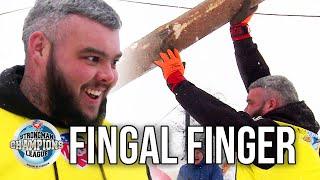 Törrö, Kohlruss & Sean O'Hagan All Break The Fingal Finger World Record l Strongman Champions League