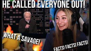 George Carlin ROASTS Americans!! (REACTION)