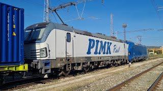 PIMK Rail с локомотиви 80 013 и 80 962 Kalina