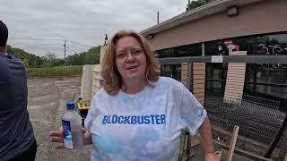 We found another abandoned Blockbuster video & bought it with the Last Blockbusters Sandi Harding