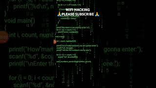 WIFI PASSWORD HACKING TOOL