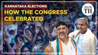 Karnataka election results | How the Congress celebrated