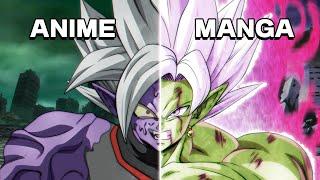 Dragon Ball Super Manga Vs Anime : Best Fights