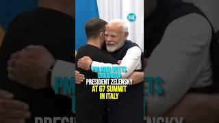 PM Modi Meets Ukrainian President Zelensky At G7 Summit In Italy