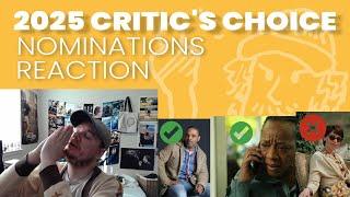 2025 CRITIC'S CHOICE | NOMINATIONS REACTION (safe??)