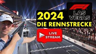 Las Vegas Live Stream - Formel 1 Rennstrecke 2024 - 14 Tage vor dem Rennen - Formula 1