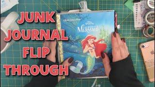 Little Golden Book Junk Journal - "The Little Mermaid" theme