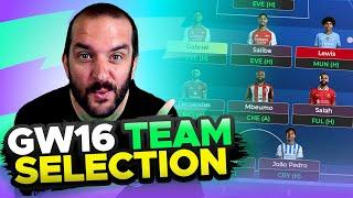 TRENT OR ISAK IN?  | FPL TEAM SELECTION | GAMEWEEK 16 | Fantasy Premier League Tips 2024/25