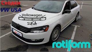 Дневники сходки VW USA. Эпизод #19. Диски Rotiform на Passat USA 