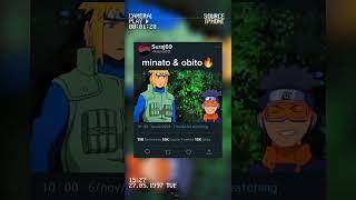 [ MINATO & OBITO]   4K EDIT - [ AWZ ] AWMZ #SHORTS #VIRAL #ANIME