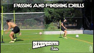 The Best Passing and Shooting Drills for Players Training Alone!