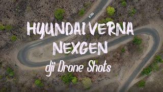 Hyundai Verna NexGen || dji Drone Shots || Drone Visuals || Prashanth Konda