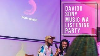 Davido's Listening Party hosted by Sony Music West Africa