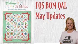 #FQS Vintage Christmas BOM May Blocks, Giveaway Friday! The Stitchuation Room, 5-23-24