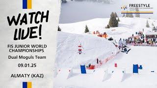 LIVE | Junior World Championships - Almaty (KAZ) - Dual Moguls Team | FIS Freestyle Skiing
