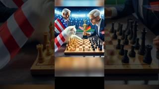 Ai Cat Play Chess Surprise Opening#chess #olympics2024 #youtobeshorts#shorts