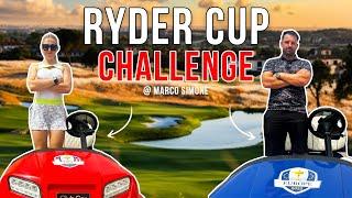 We Played Marco Simone~the RYDER CUP course and it was insane!!!! 