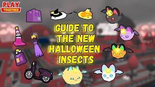 Guide to the New Halloween Insects (Play Together Game)