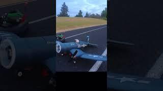 Twin Corsair, RC Plane, FMS, Caddx Peanut, FPV,  #fpv #fms #rcplane #fpvwing #eflite #rcairplane