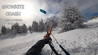 Snowkite crash Best of winter 2019/2020