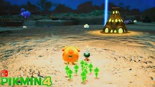 Pikmin 4 - Blossoming Dunes Night - Trick Decoy Lumiknoll & Creatures Confused - Serene Shores