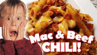 Chili Mac and Cheese an Easy One-Pot Stovetop Cheesy Beef and Macaroni Recipe