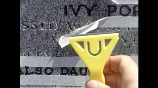 Headstone Lettering Renovation