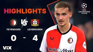 Feyenoord vs. Bayer 04 Leverkusen - Game Highlights | UEFA Champions League 2024/25 | ViX