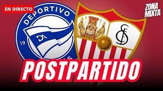  DERROTA DEL SEVILLA FC ANTE EL DEPORTIVO ALAVÉS | POSTPARTIDO EN ZONA MIXTA